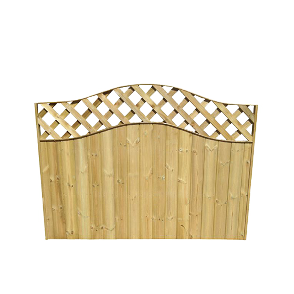 acorn fence panel